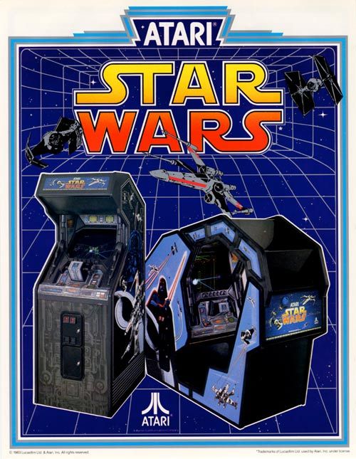 Star Wars Arcade flyer