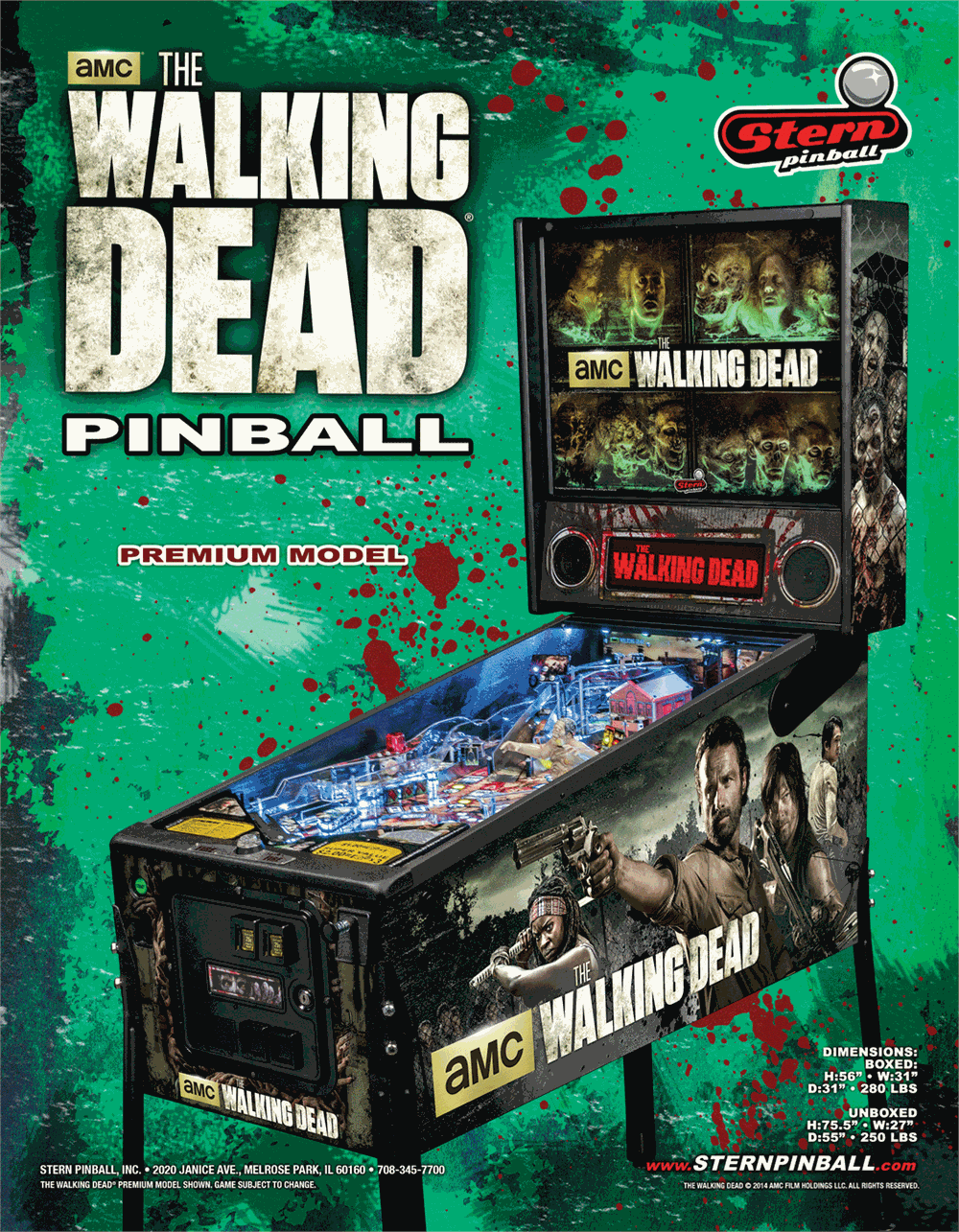 Walking Dead Premium flyer