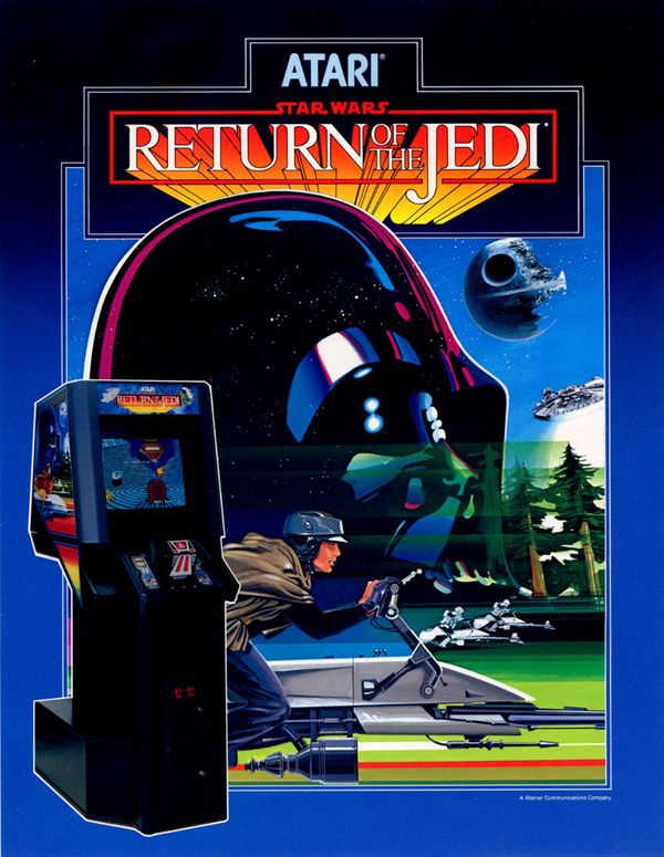 Return of the Jedi arcade flyer